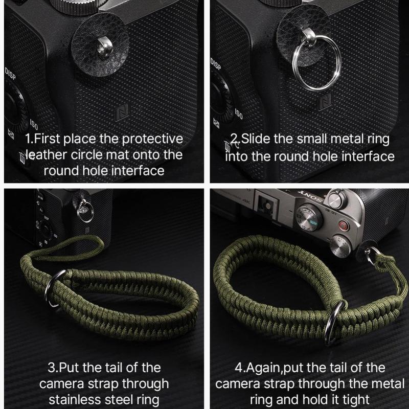 Camera Hand Wrist Strap, 1 Count Portable Rope Woven Camera Wrist Strap, Universal Cameras & Photography Accessories for Men & Women