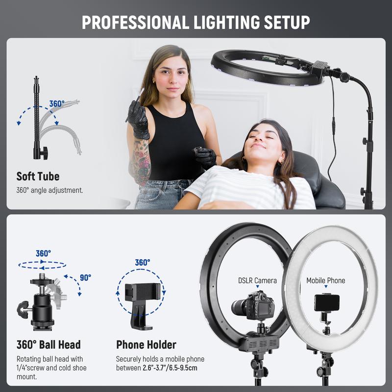 NEEWER RL-18 18 Inch LED Ring Light Kit