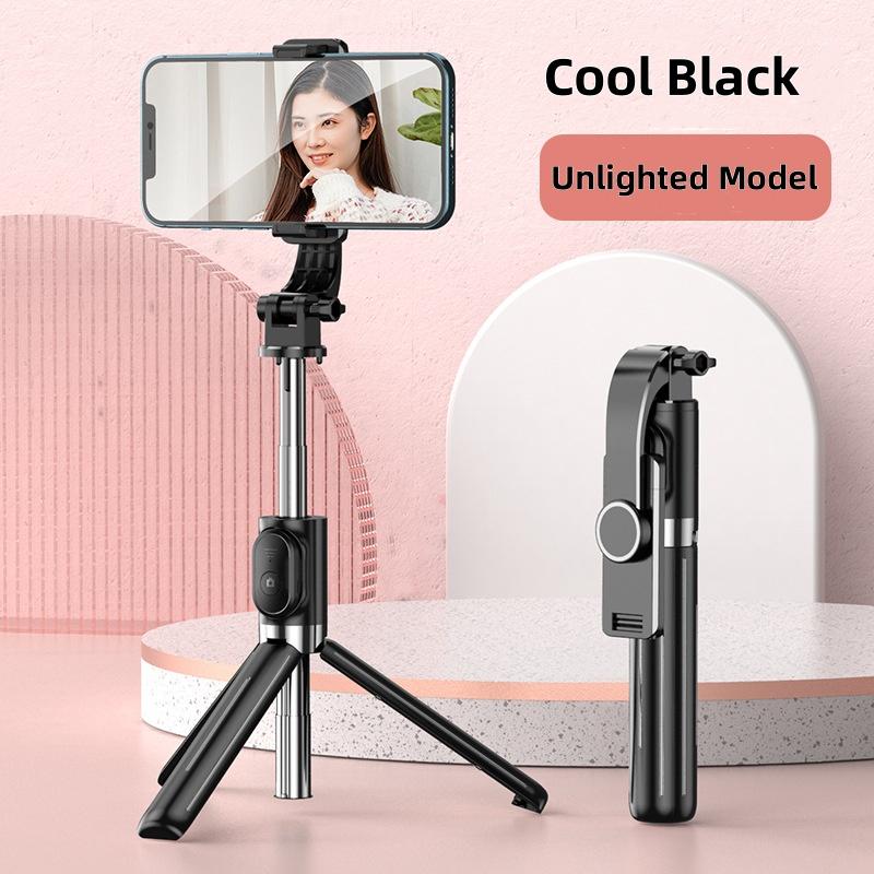 New Selfie Stick Tripod With Detachable Wireless Remote.Compact Live Extendable Portable Selfie Stick,Live Tripod Stand With Fill light,Compatible with iPhone Samsung Smartphone,Lightweight Travel Tripod for Selfies Video Recording Vlog Accessories