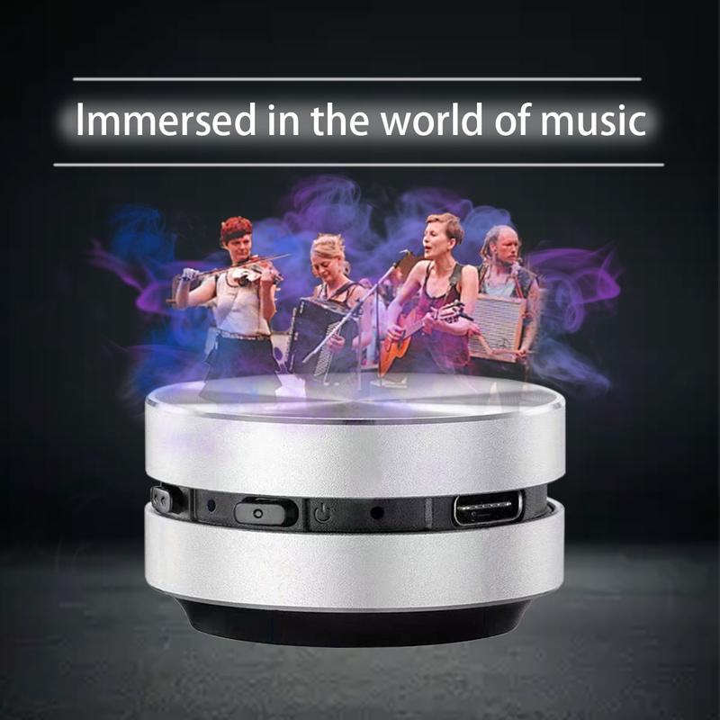 Bluetooth Speaker, Bone Conduction Portable Wireless Speaker with Louder Volume, Suction Cup Mounted, Crystal Clear Sound, Rich Bass, Mini Music Player for Home, Outdoor, Resonance Function for Dynamic Audio Experience bt speaker suction cup