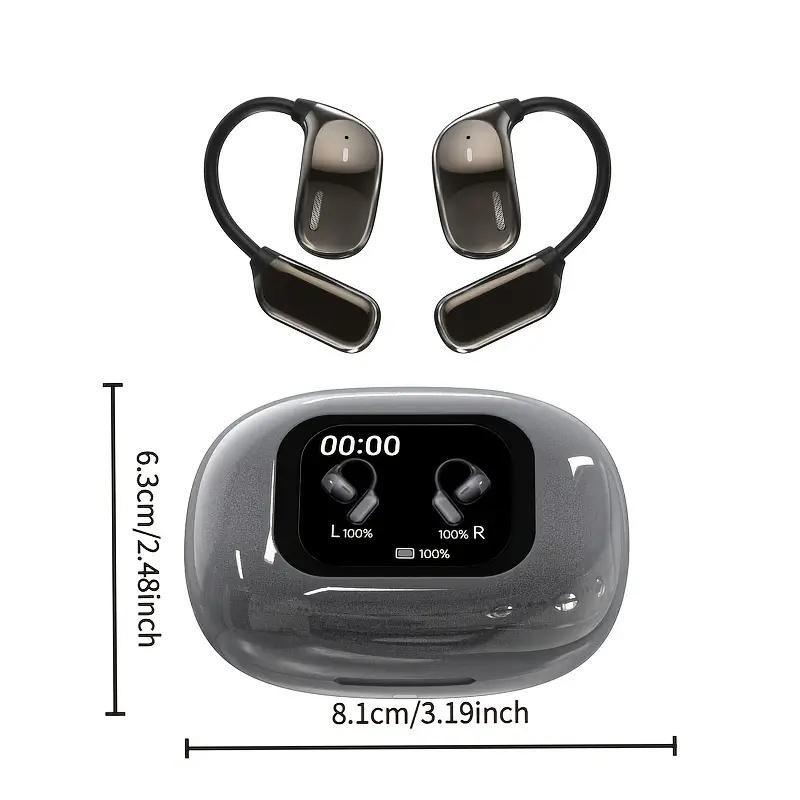 Wireless Earphone, Noise Cancelling Earbuds with Touch Control, Bluetooth-compatible Earbuds with Charging Case, Stereo Sound Earbuds for Gaming & Sports