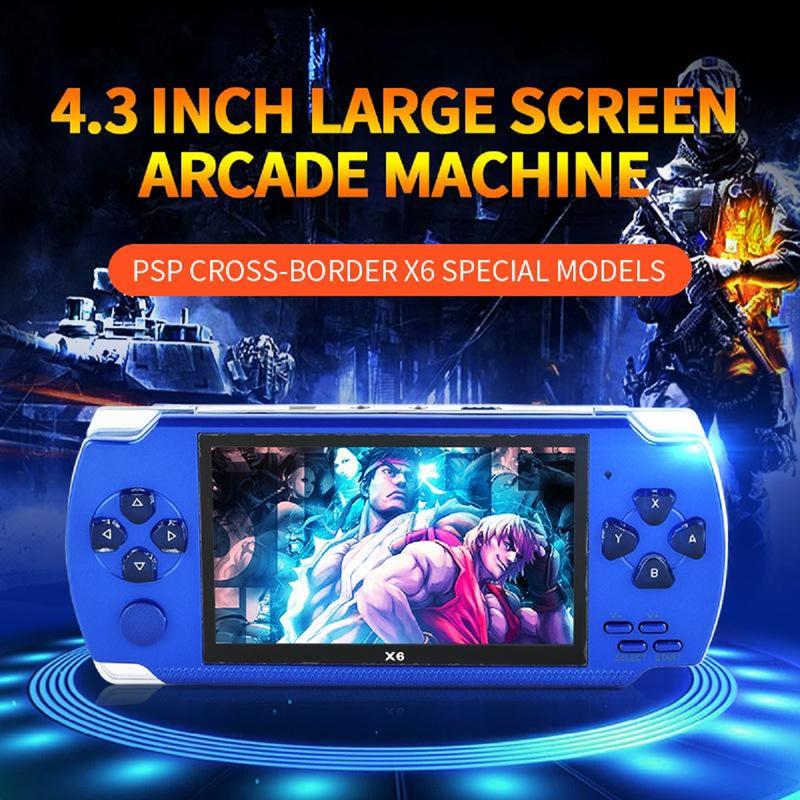 Handheld Game Console, Built-in 1200 Games 4.3