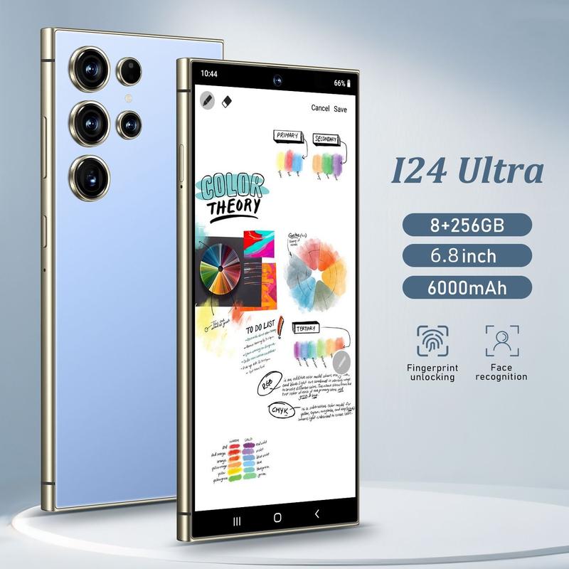 8GB+256GB I24 Ultra Android 13 Smartphone - 6.8