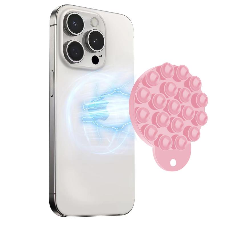 Magnetic Strong Silicone Suction Cup Phone Holder Hands-free Smartphone Accessory for Shooting Videos Selfies Suitable for Cellphone BlackFriday