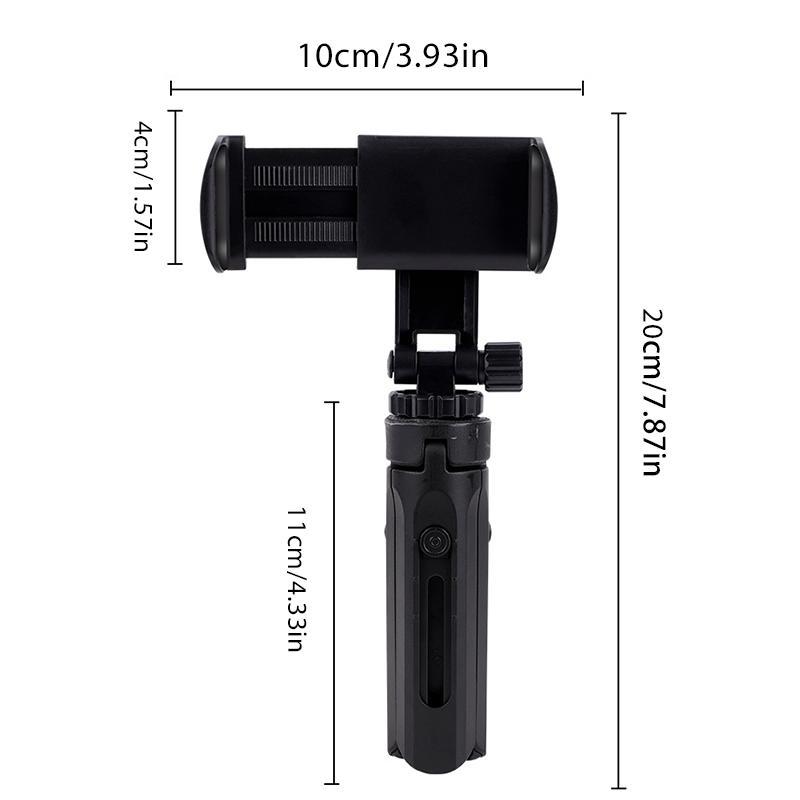 Portable Phone Tripod, Multifunctional Adjustable Phone Holder, Selfie Stick for Live Streaming, Vlogging, Travel, Outdoor