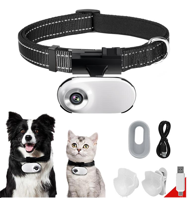 HD 1080 Mini Cat Camera with Video Record,Sport Cam,Small Action Cameras,Body Camera for Pet Supplies Stuff,Outdoor Inoor Birthday Gift No WiFi halo  No GPS catpool dogcollar