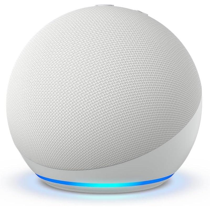 (newest model), Vibrant sounding Alexa speaker, Great for bedrooms, dining rooms and offices, Glacier White