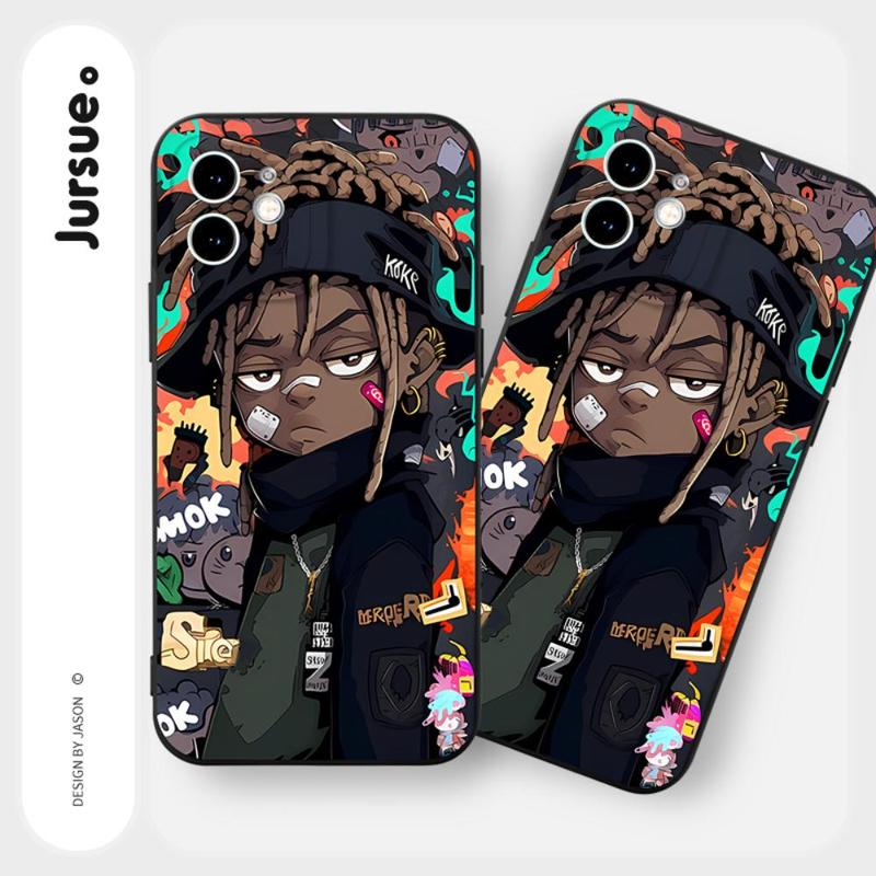 Cartoon Graffiti Pattern Phone Cases, Phone Cover, Shockproof Phone Protective Cover Compatible with iPhone 15 14 13 12 11 Pro Max 8 7, Summer Essentials, Unique Phone Cases