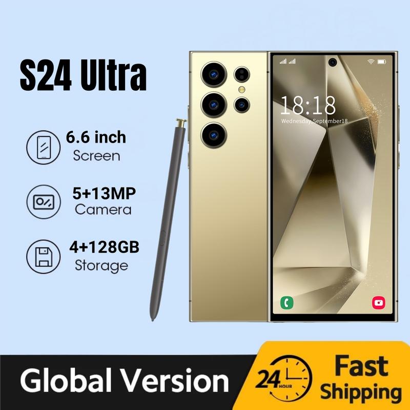 2024NEWSmarphone S24 Ultra, 6.6 inches, 16+1024GB, 10 cores, 7800mAh, phone, Android, 78+108MP, dual SIM, 5G phone, facial recognition, AI smartphone, unlocked zoom camera, long battery life, S pen, US version, 2025,christmas gift