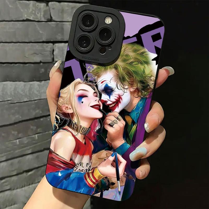 Joker Pattern Phone Case, Anti-drop Cellphone Protective Case, Total Protective Shockproof Mobile Phone Cover for iPhone 15 Pro Max