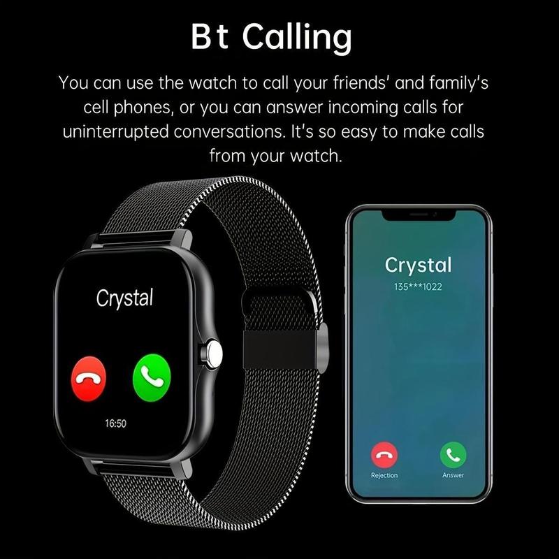 [Promotion] Multifunctional Smartwatch,Suitable for Men, Women and Children, Smart Watch: Track Calories, Heart Rate, Sleep, Blood Pressure & More!  Compatible with Android & IOS.