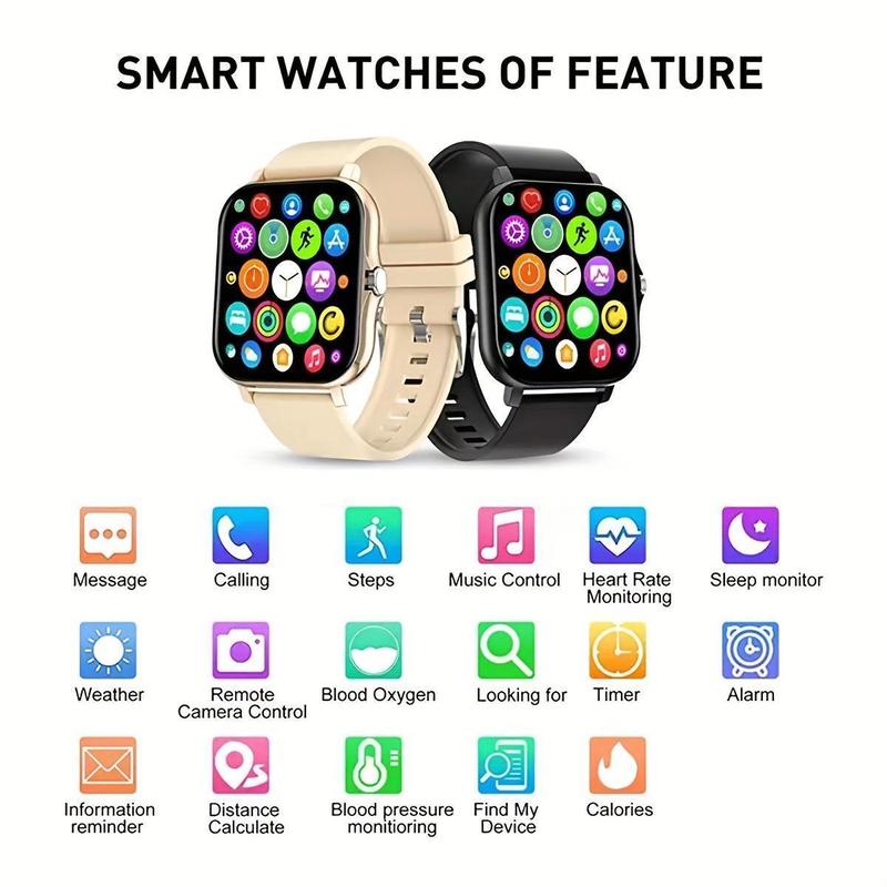 [Promotion] Multifunctional Smartwatch,Suitable for Men, Women and Children, Smart Watch: Track Calories, Heart Rate, Sleep, Blood Pressure & More!  Compatible with Android & IOS.