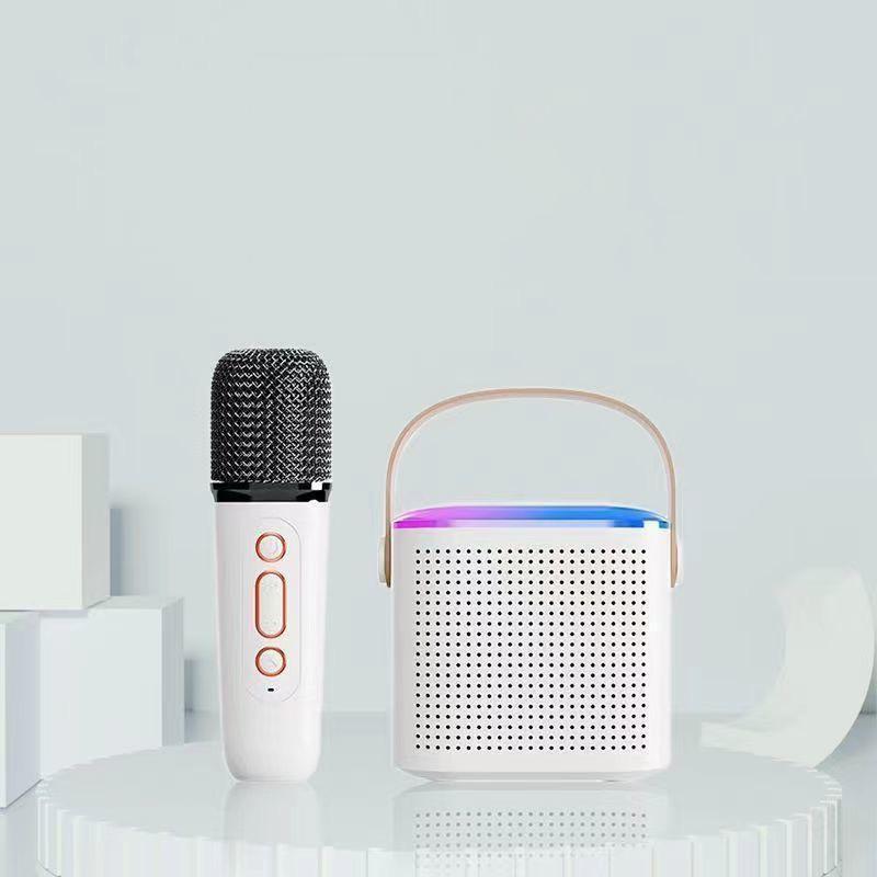 Mini Karaoke Machine with Wireless Microphones Mini Partybox