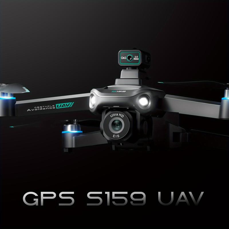 Ultra Long Endurance GPS Drone, with 4K Camera, 2 Large Batteries, Motor Using Brushless Technology, Suitable for Beginners and Professional Shooting Use, Intelligent Obstacle Avoidance, GPS Home, Can Be A Good Gift for Friends