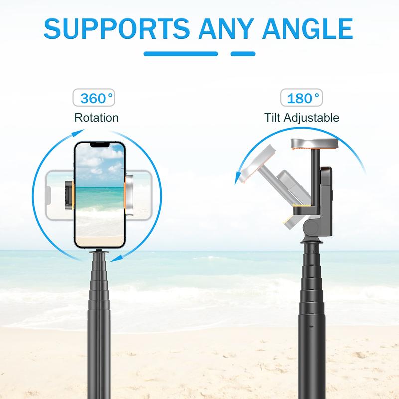 Portable Selfie Stick Tripod, 63