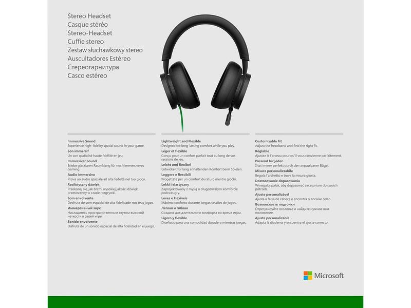 Xbox Stereo Headset for Xbox One, PC, Xbox Series X|S