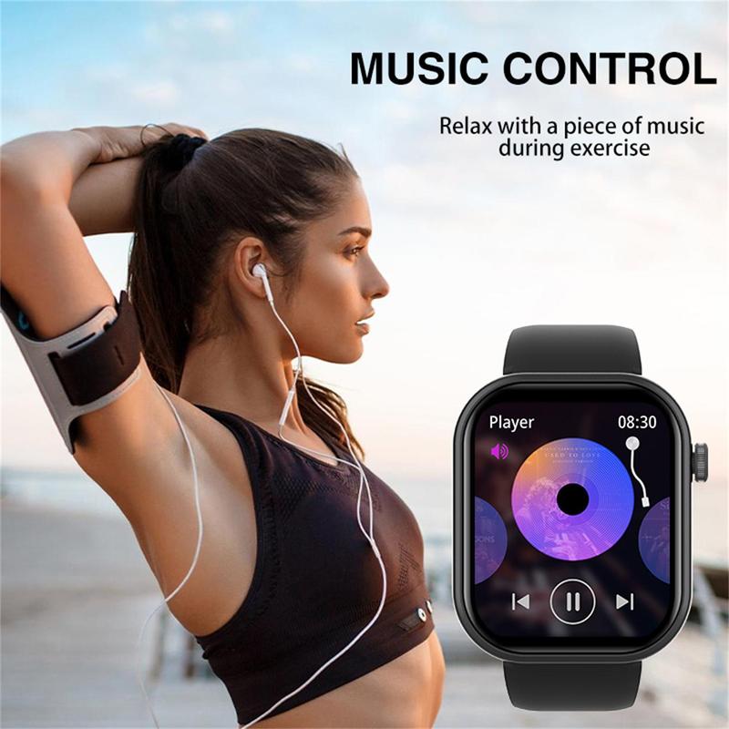 Multifunctional Smart Watch, Fashion Digital Watch with Multiple Sports Modes, Sports Watch Compatible with iPhone Android