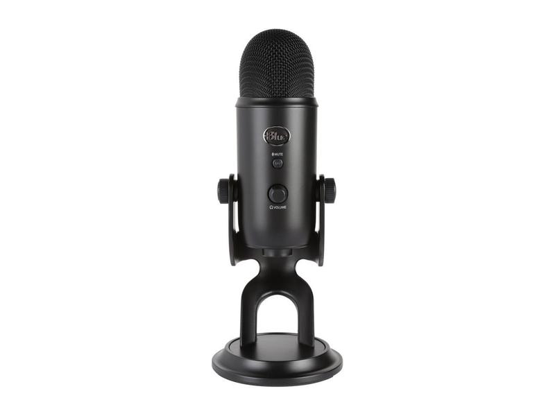 Logitech YETI Premium Multi-Pattern USB Microphone with Blue VO!CE-  Audio