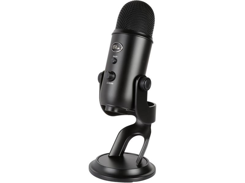 Logitech YETI Premium Multi-Pattern USB Microphone with Blue VO!CE-  Audio