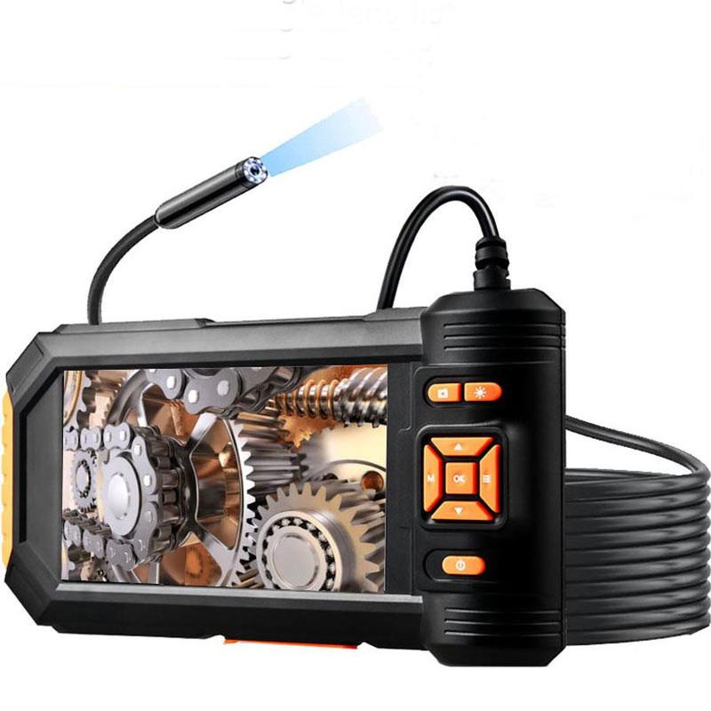 Industrial High Definition Digital Endoscope Camera, 5 Inch IPS LCD Display Car Repair Inspection Endoscope Camera, Industrial Endoscope for Car, Inspection Tool