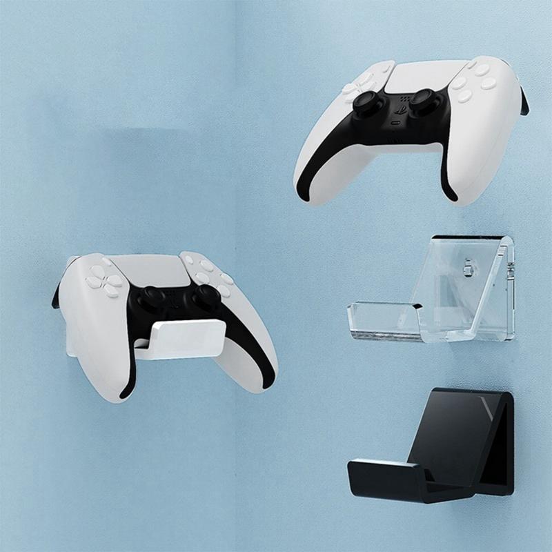 Wall Mounted Game Controller Holder, Game Controller Bracket, Game Controller Display Rack for Game Room Living Room Bedroom