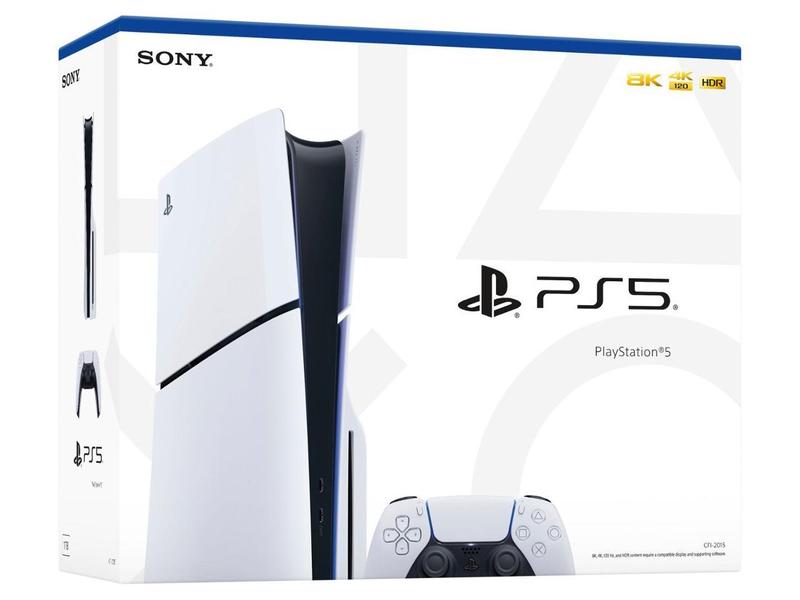 PlayStation 5 Slim - Disc console - PS5 console 1TB internal storage for Gaming and Entertainment - Games