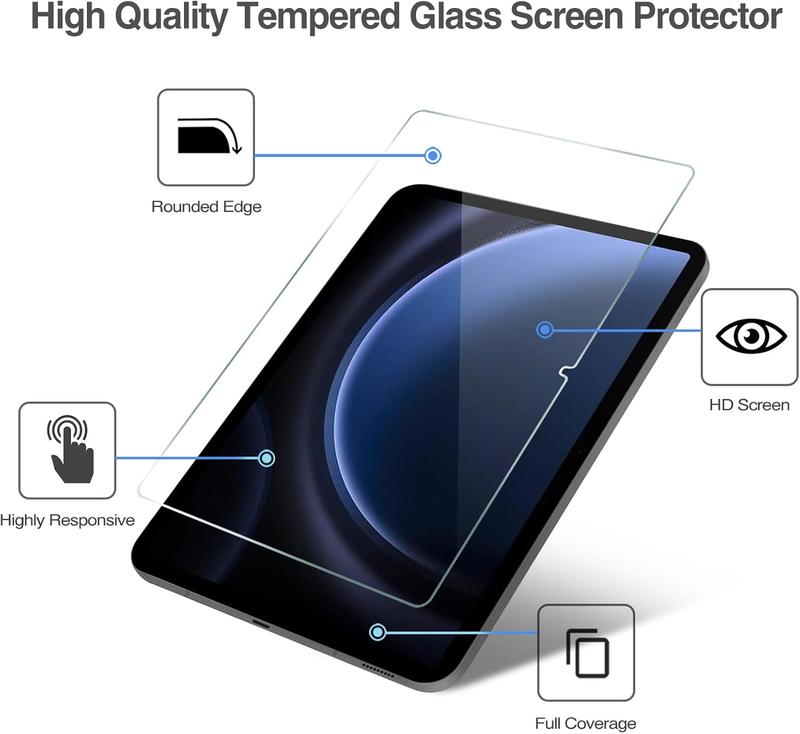 2 Pack Screen Protector for Galaxy Tab S9 FE 5G WiFi 10.9