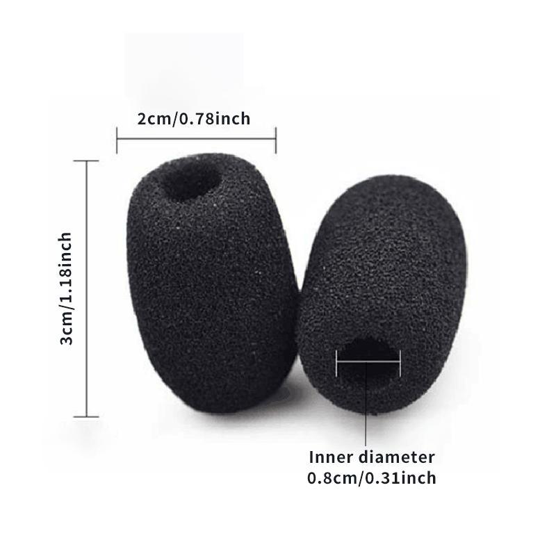 Microphone Sponge Cover, Multipurpose Windproof Mic Sponge Protector, Noise Reduction Mic Sponge Cover, Audio & Video Accessories