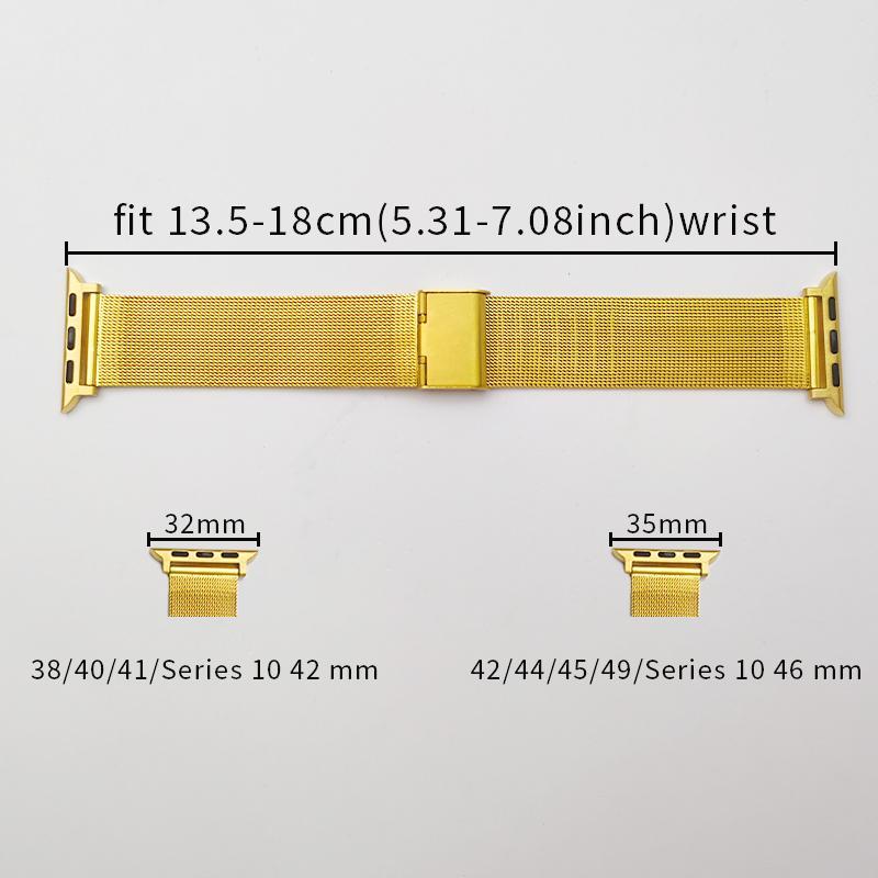 Watch Band & Watch Case Set, Adjustable Watch Band with Watch Case, Smart Watch Accessories Compatible with Apple Watch Series