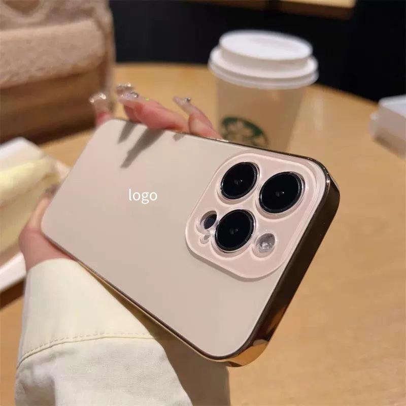 2024 Apple16 Genuine Green phone case iphone phone case White Pink Blue iPhone11 12 13 14 15 16(plus pro promax)Apple phone case Pink Lens