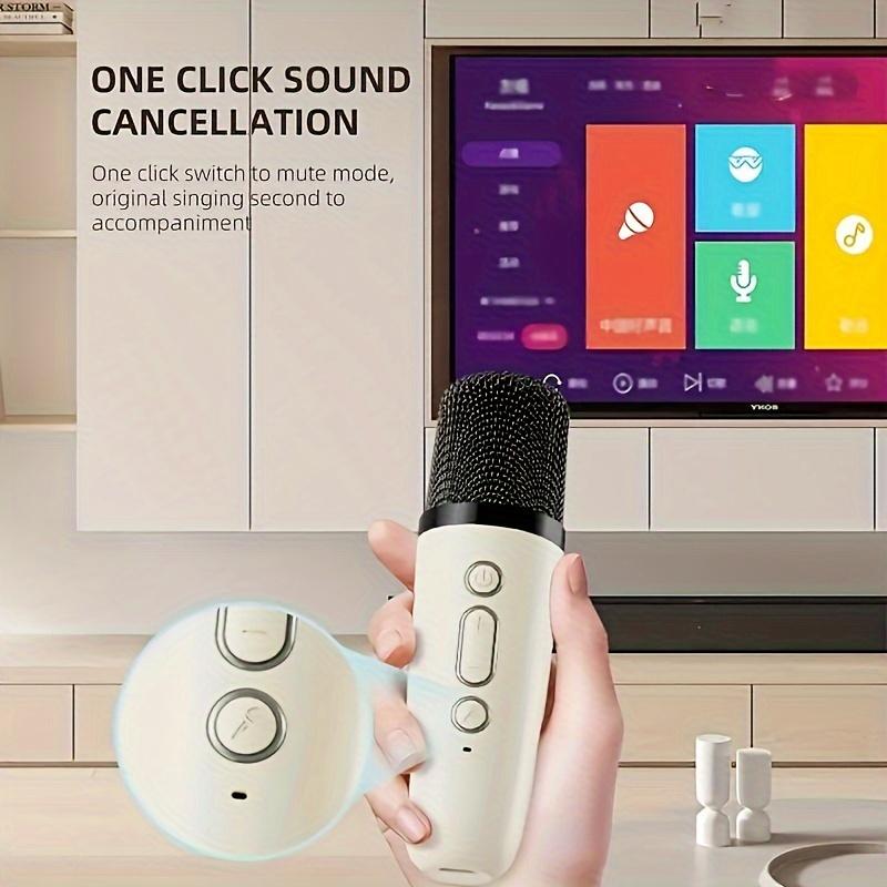 Microphone Speaker Set, Bluetooth Function, Portable Handheld Karaoke Microphone Speaker, Suitable for Family Gathering, Birthday Gift, Christmas Gift