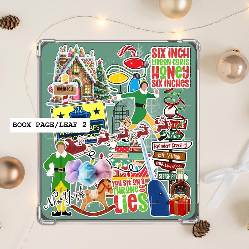 My Christmas BUDDY l-  Kindle | Kobo | Boox E-Reader Cardstock Inserts