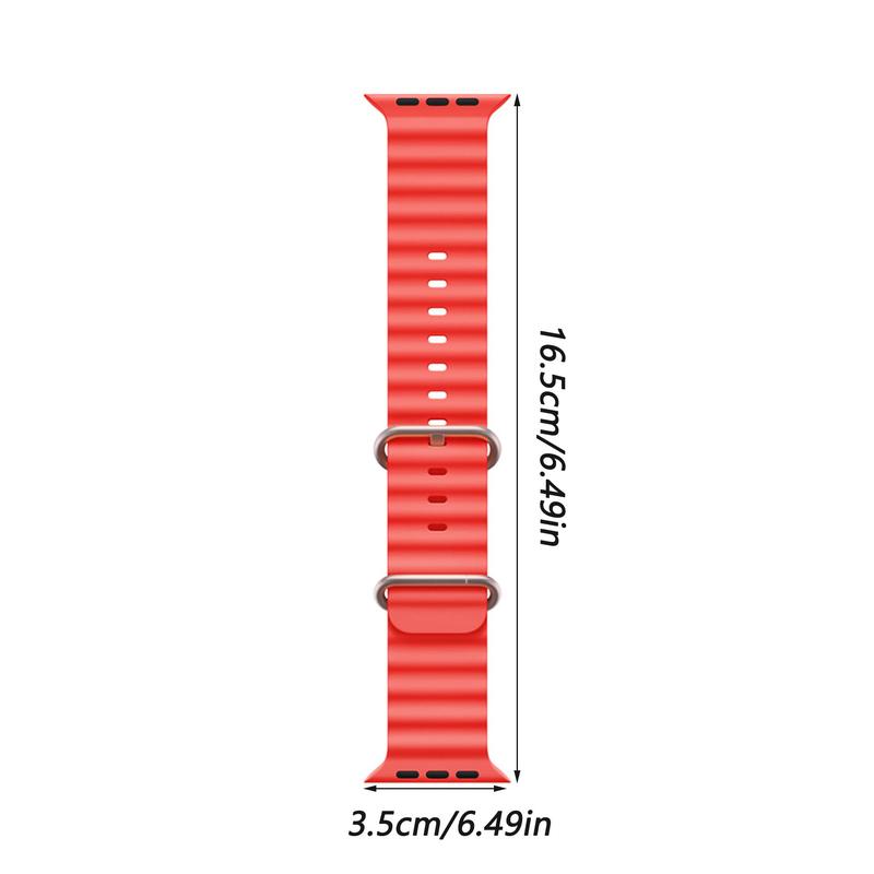 Creative Watch Band (Band Only), Replacement Watch Band for iWatch Series 8 7 6 SE 5 4 3 2 1, Smart Watch Accessories, Watch Band for Men & Women