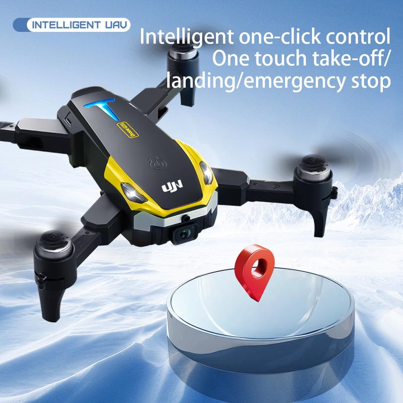 Drone M8 Pro   - Dual Batteries for Extended Flight, Powerful Brushless Motor, 50x HD Zoom, APP Control with Real-Time Transmission, 360° Rolls, Intelligent Obstacle Avoidance, Ultra-Stable Aerial Photography - Perfect for Gifts & Social Sharing