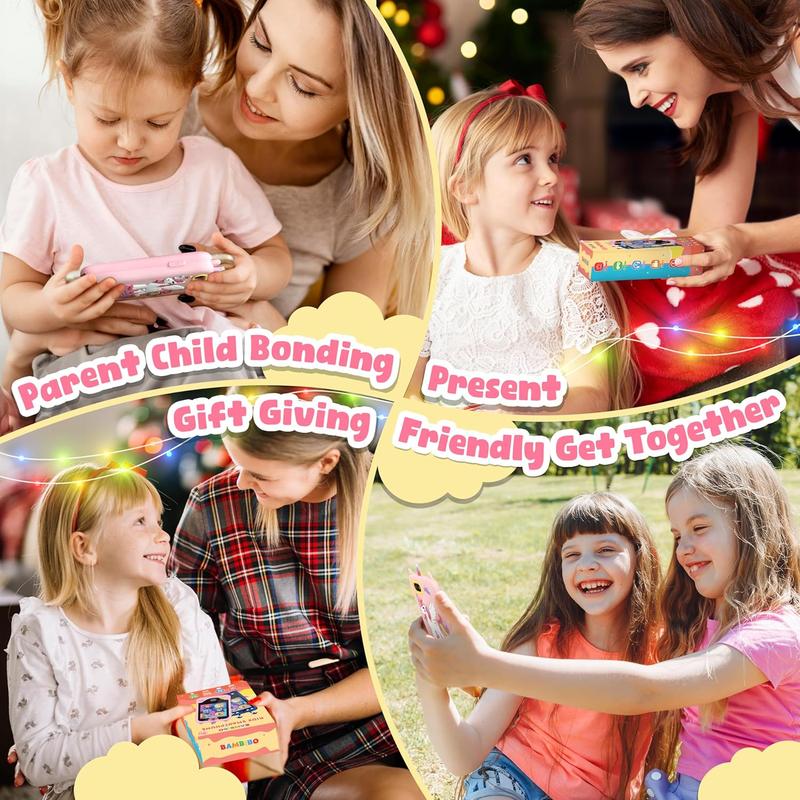 Kids Smart Phone for Girls - Built-in 32GB Faster Speed Play Phone | Long Lasting 850mAh Battery | 1080p Dual Camera Mini Phone | Unicorn Kids Cell Phone | Mini Kids Phone for Girls Ages 8-10