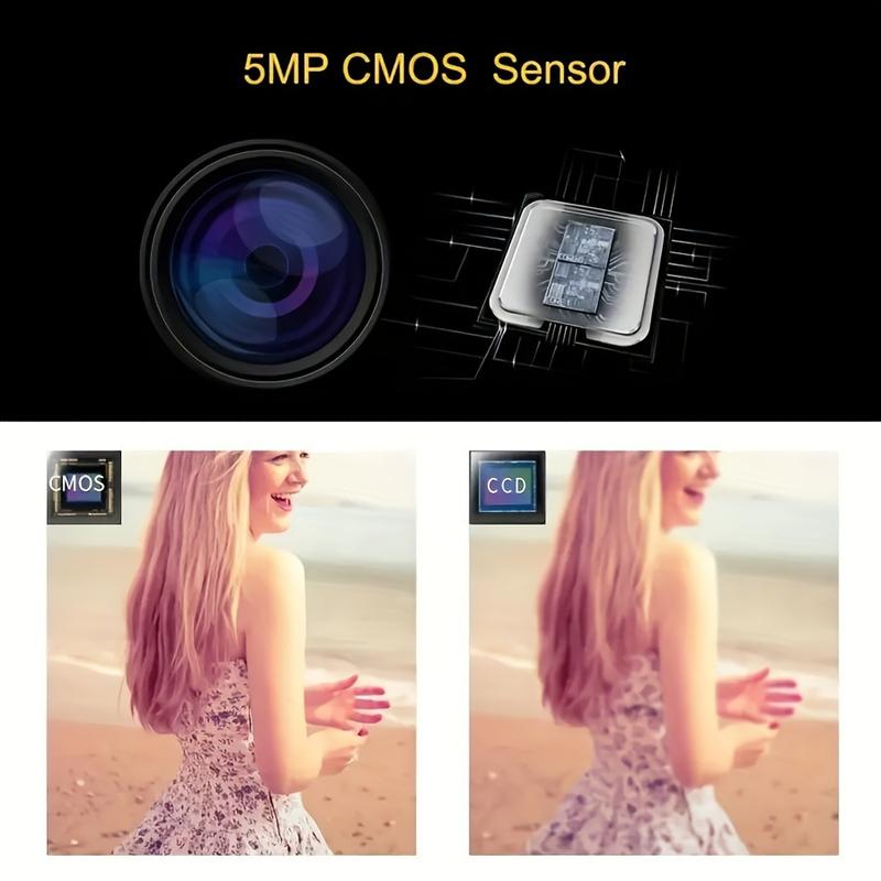 Latest 270° LED Flip Screen Camera: 16x Zoom, 1080P, 2.7