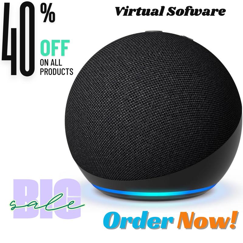  Echo Dot (newest model), Vibrant sounding Alexa speaker, Great for bedrooms, dining rooms and offices, Charcoal