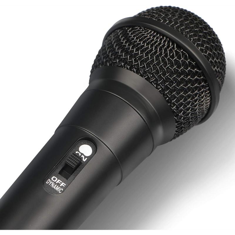 Wired Microphone, Karaoke Microphone, Handheld Microphone for Singing, Mic Karaoke with 2.5m Cable, Vocal Dynamic Mic for Speaker, AMP, Mixer, DVD