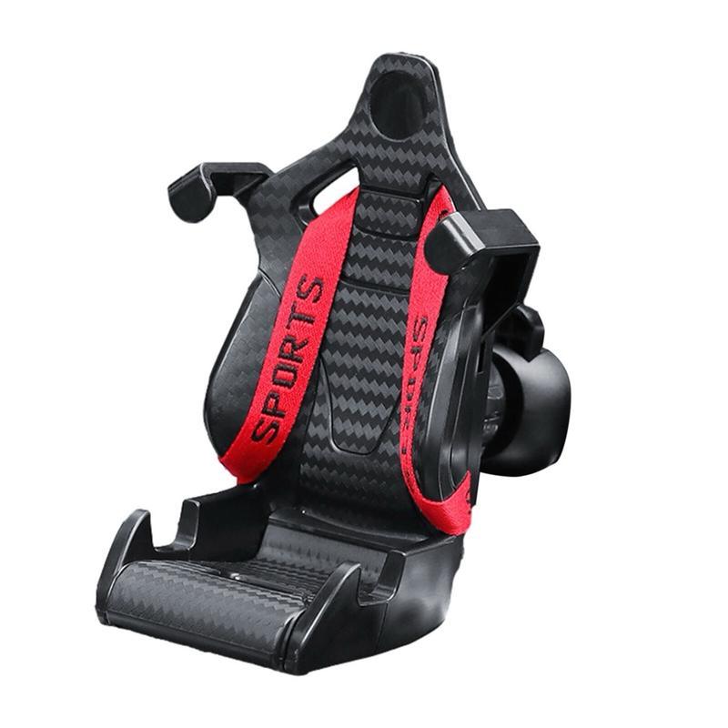 2025 Upgraded Universal Racing Seat Air Vent Smartphone Phone Holder Mount Accessories Durable