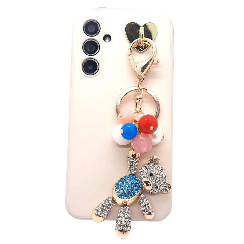 Breezy the Balloon Bear Glitzy Drop Phones Charm Attatchment for Keys, Bags and Phones