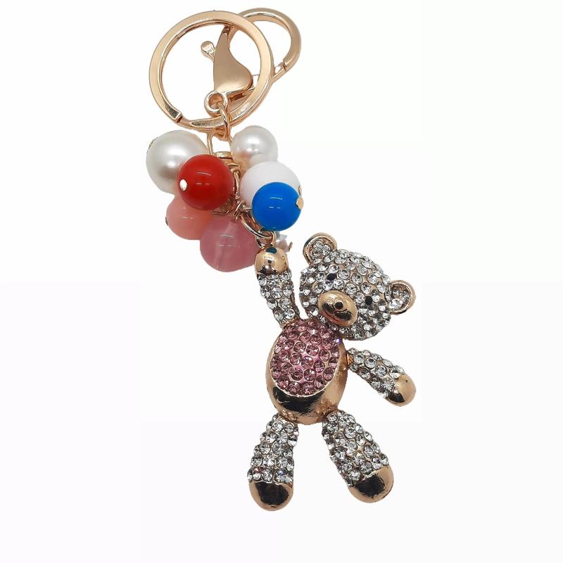 Breezy the Balloon Bear Glitzy Drop Phones Charm Attatchment for Keys, Bags and Phones