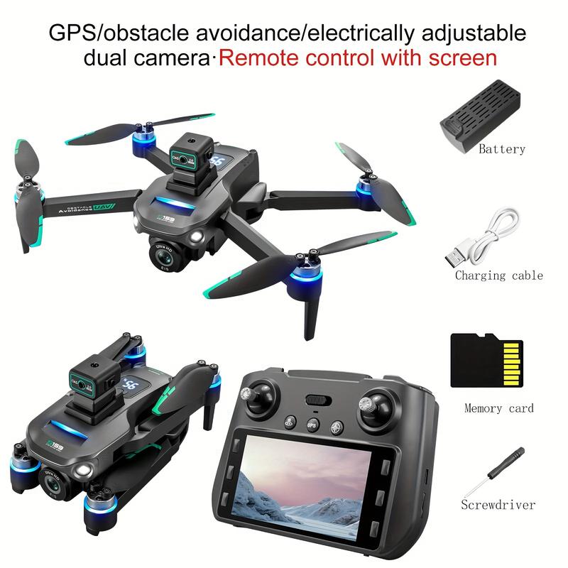 S159 Drone, Dual Cameras, GPS Positioning, Obstacle Avoidance, 5.9-Inch Screen