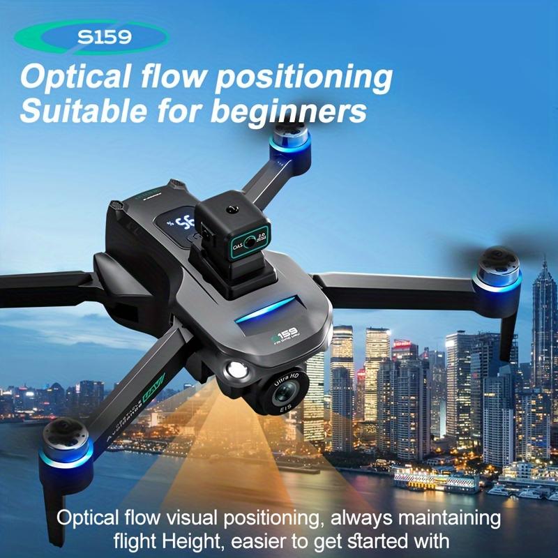 S159 Drone, Dual Cameras, GPS Positioning, Obstacle Avoidance, 5.9-Inch Screen