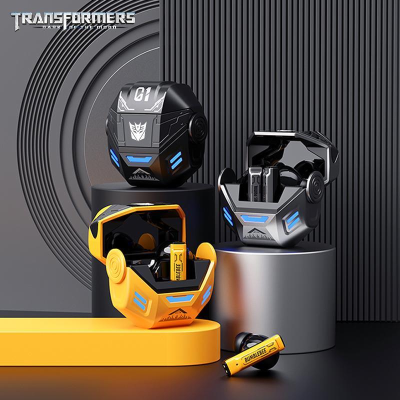 TRANSFORMERS Wireless Headphone, In-ear Design Earphone with Armor Mask Machine Compartment, Large Capacity Battery Long Endurance Headphone for Gaming