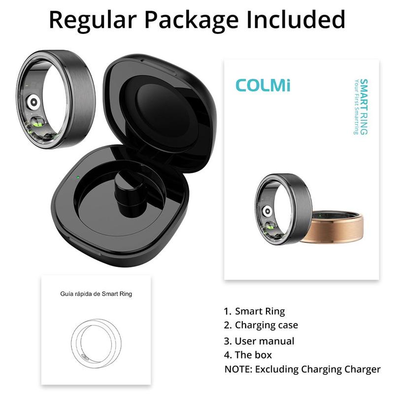 COLMI R03 Smart Ring, 1 Count Multifunctional Smart Ring with Multi-sport Mode, Waterproof Smart Ring for Men & Women, Smart & Wearable Devices Compatible with Android & iOS Smartphone