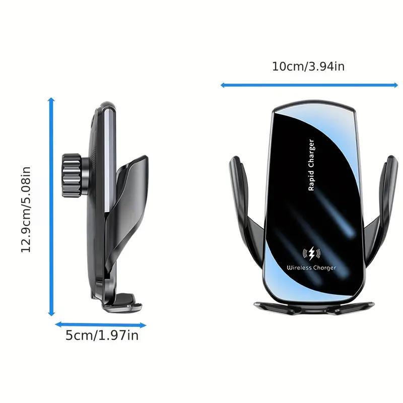 15W Wireless Car Fast Charger, Car Air Vent Phone Mount Holder, Compatible With Various Phone Devices