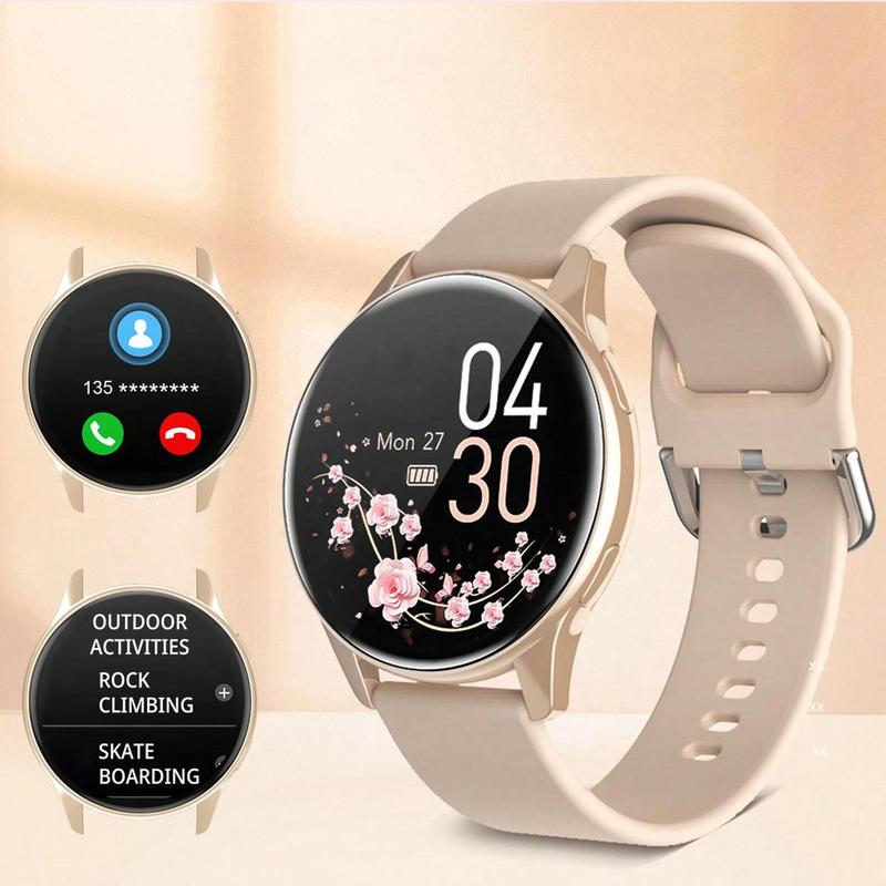 Multifunctional Smart Watch, Fashion Digital Watch with Wireless Call Dial, Incoming Call Alert & Rejection, Compatible with iPhone Andriod