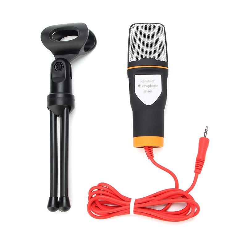 YANMAI Professional Microphone, USB Rechargeable Microphone with Tripod, Computer Microphone for Music Recording, Live Streaming, Podcast Broadcast