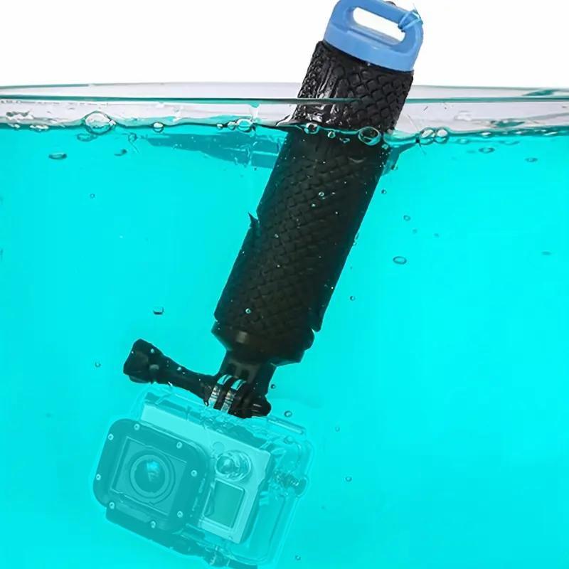 Water Float Handle Mounts, Floating Accessory for Gopro Hero 11 9 8 7 5 Xiaomi Yi 4k Sjcam DJI Osmo Action Camera, Outdoor Water Shooting Photography Accessory