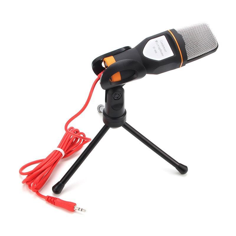 YANMAI Professional Microphone, USB Rechargeable Microphone with Tripod, Computer Microphone for Music Recording, Live Streaming, Podcast Broadcast